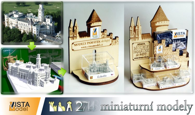 miniaturni modely vyroba